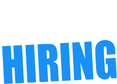 We Are Hiring