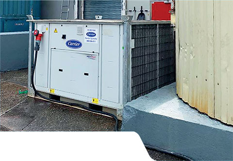 Manufacturing - Process Cooling, North East - 220kW Chiller Hire