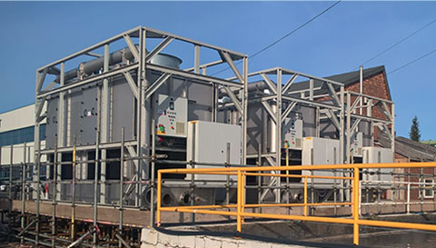 Process Cooling - 5,700kW Cooling Tower Hire - Midlands