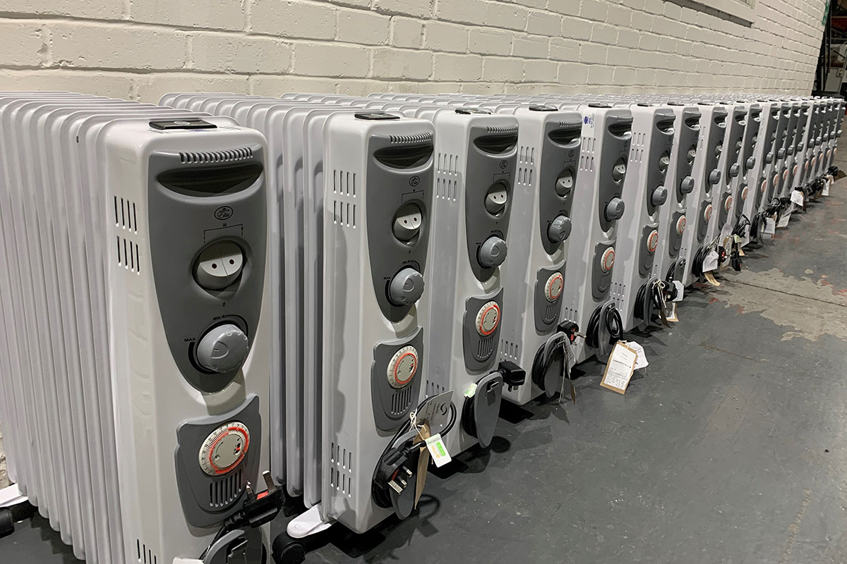 Carrier Rentals Systems has also addressed anticipated demand for small, individual space heaters