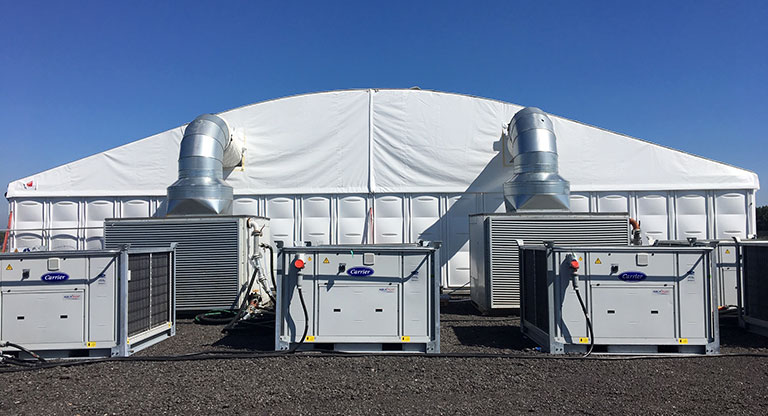 Temporary Buildings for Rapid Deployment in Emergencies and for Adding Extra Capacity